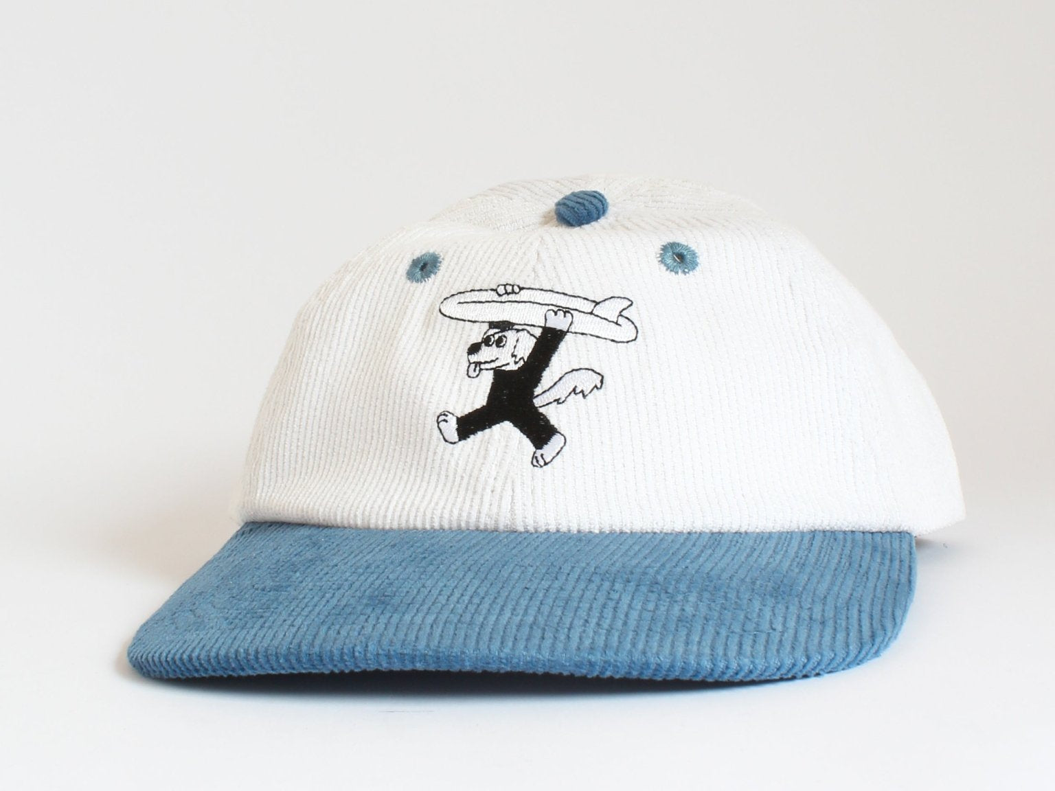 DOG 6 PANEL - BLUE/WHITE - Shaggy