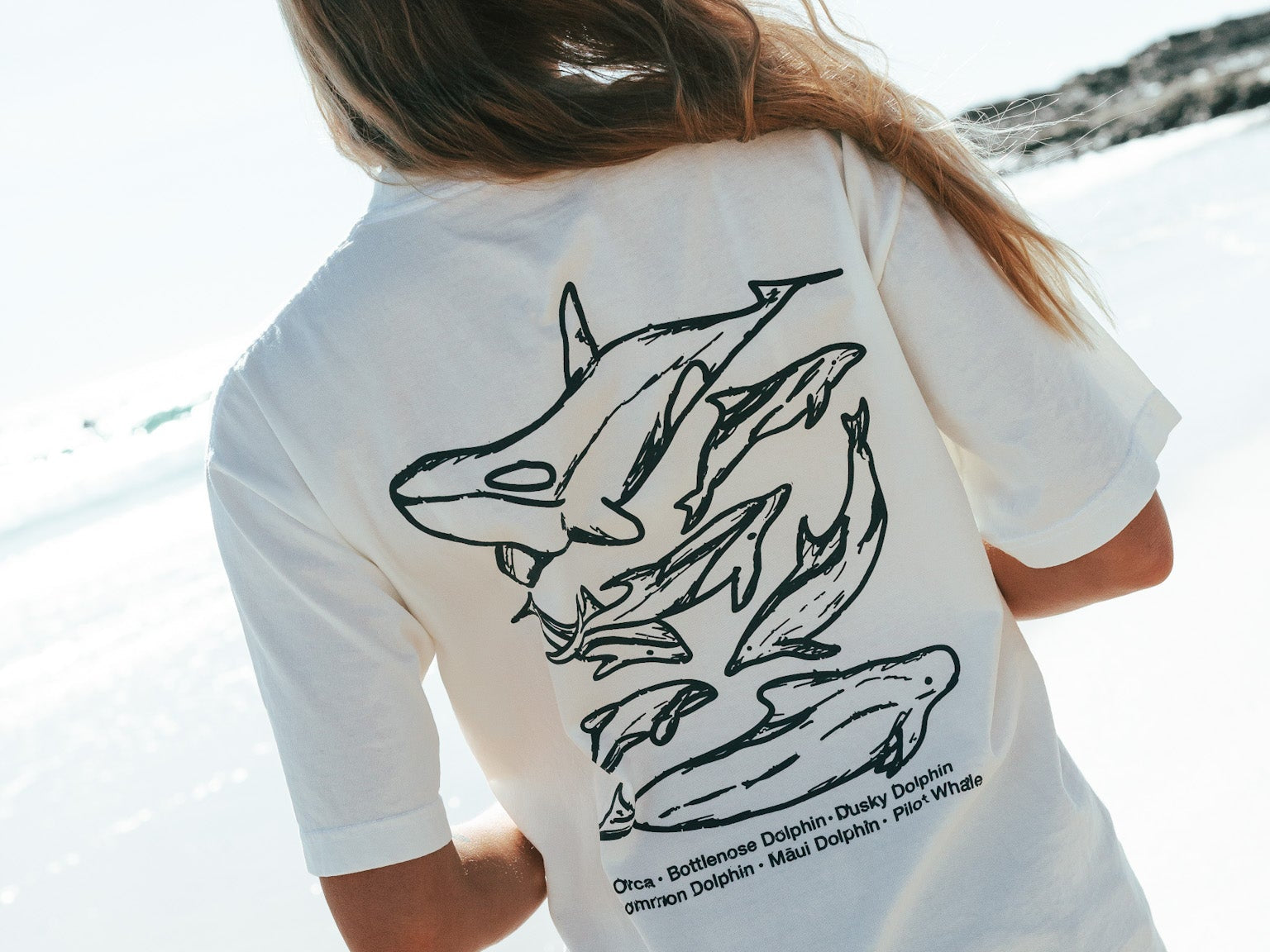 DOLPHINS T - SHIRT - Shaggy