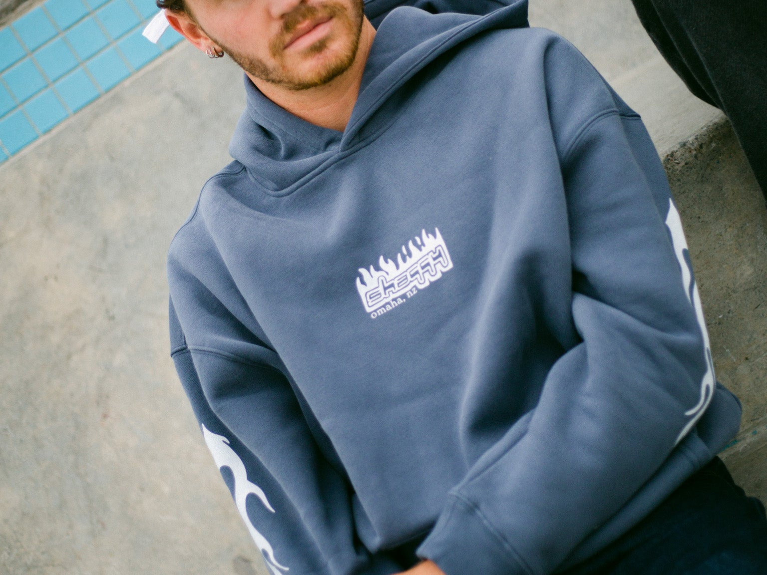 FLAMES HOOD - Shaggy