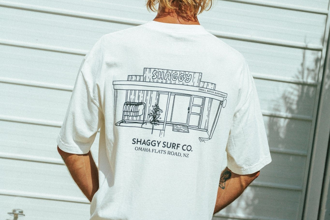 SHOP T - SHIRT WHITE - Shaggy