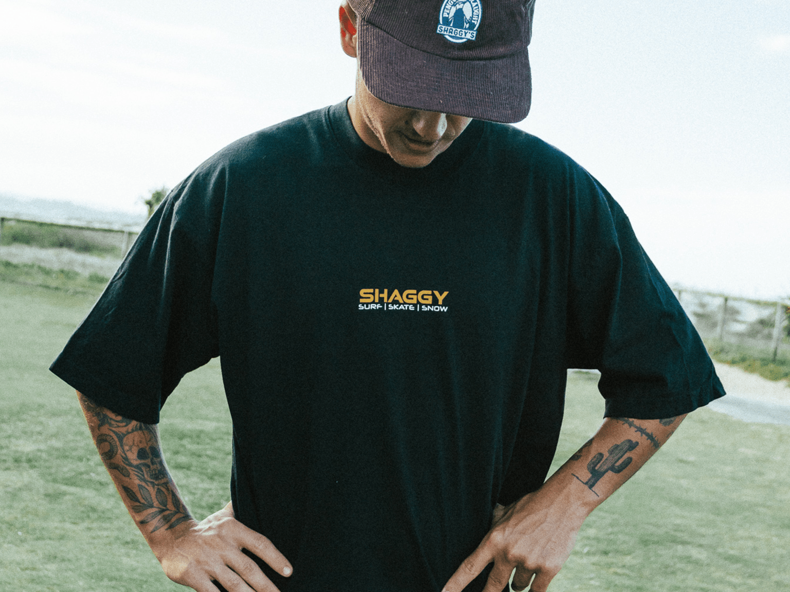 BOARDRIDERS T - SHIRT - Shaggy