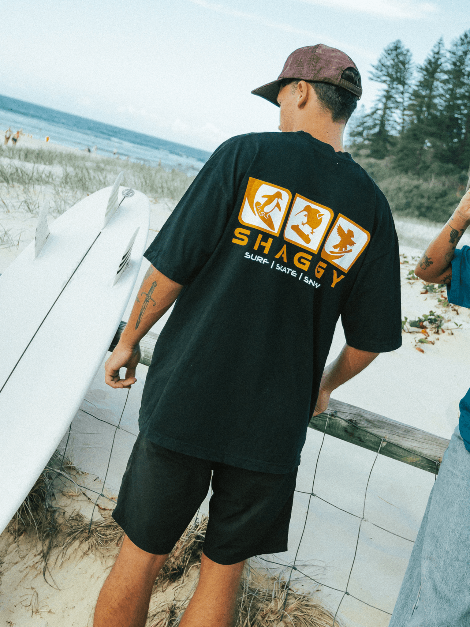 BOARDRIDERS T - SHIRT - Shaggy