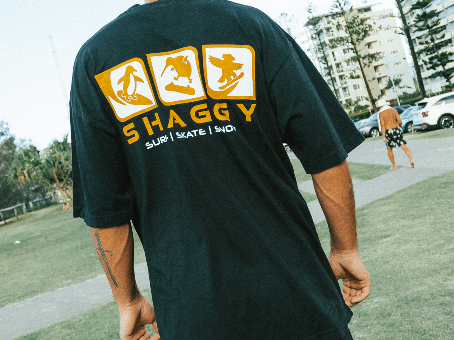 BOARDRIDERS T - SHIRT - Shaggy