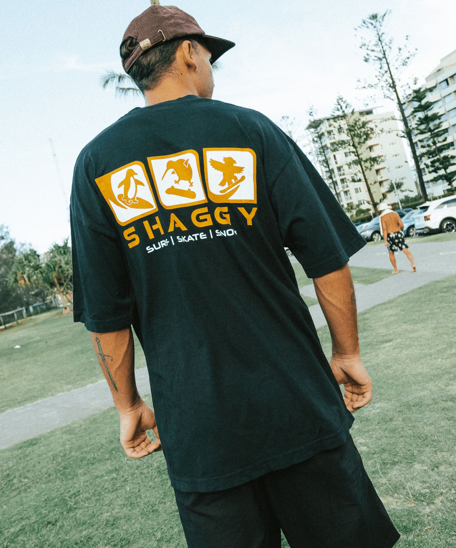 BOARDRIDERS T - SHIRT - Shaggy