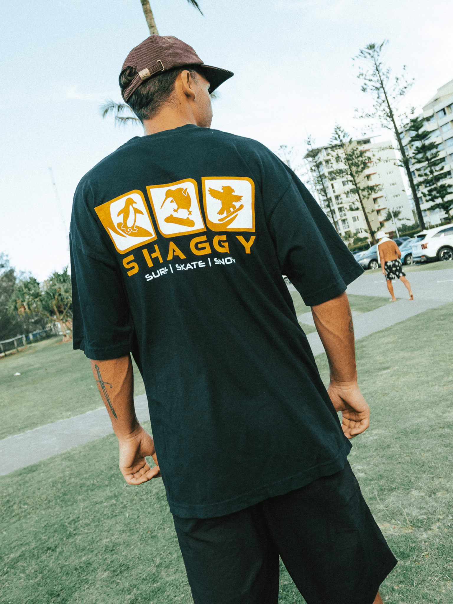 BOARDRIDERS T - SHIRT - Shaggy