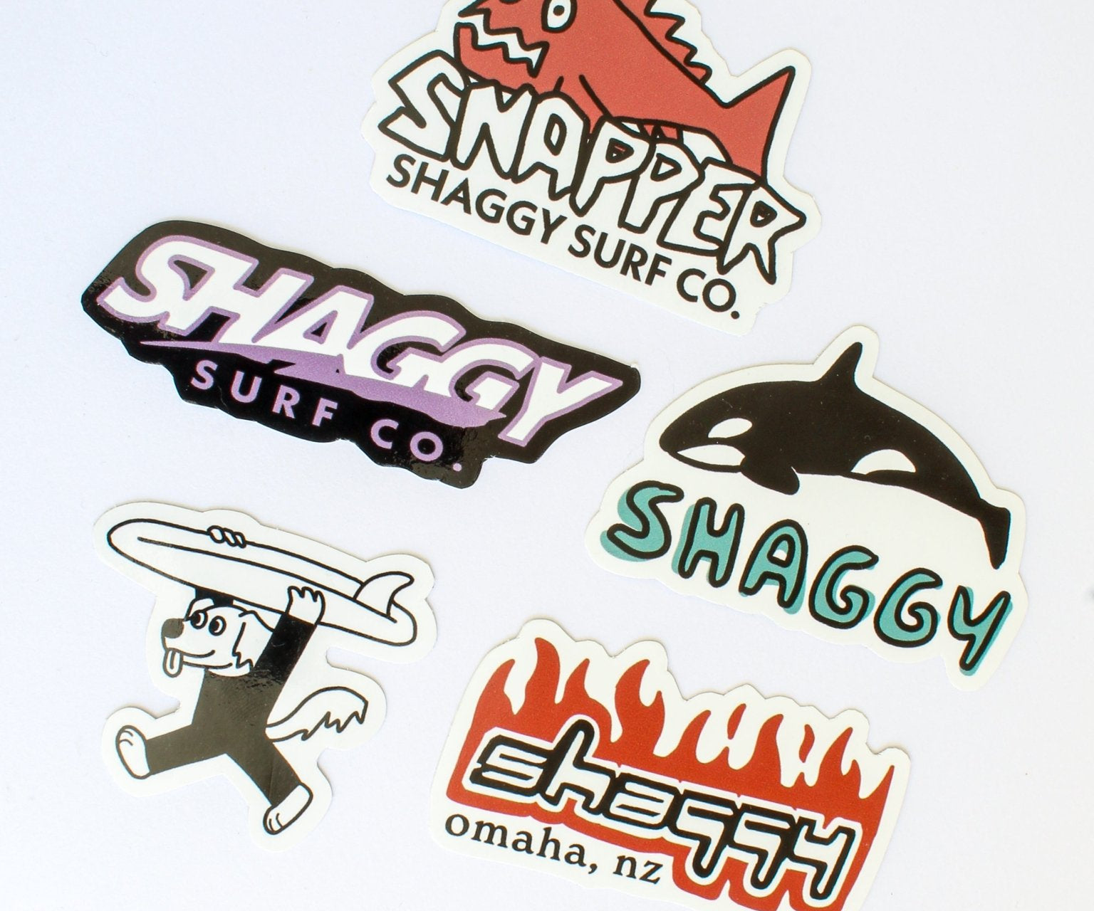 DAWNY STICKER PACK - Shaggy