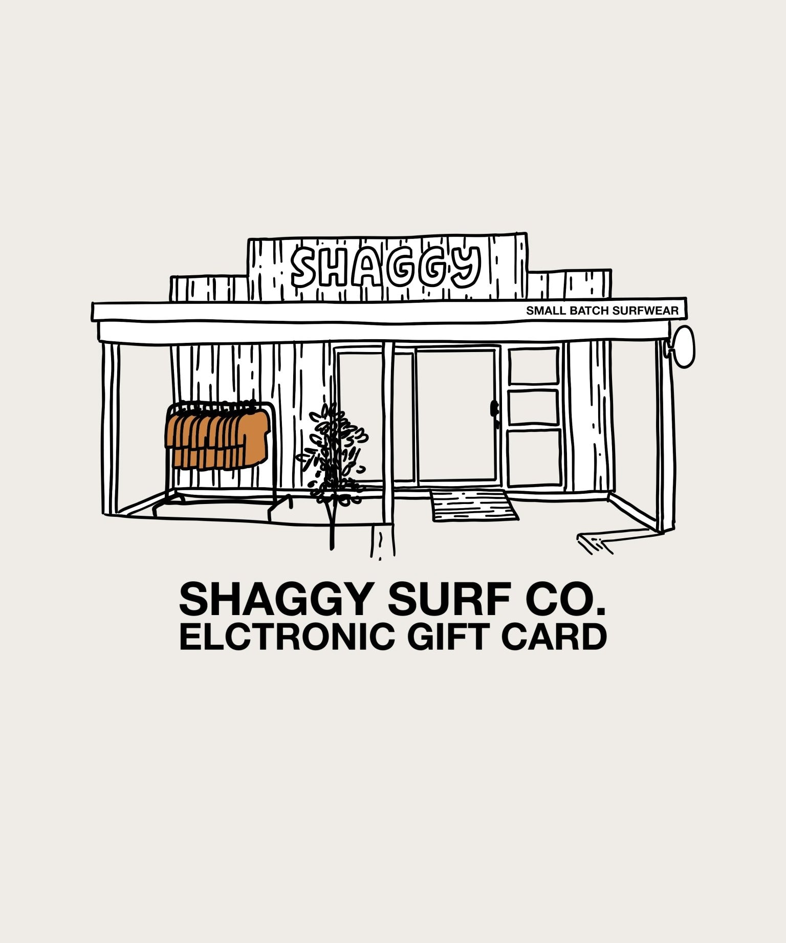 ELECTRONIC GIFT CARD - Shaggy