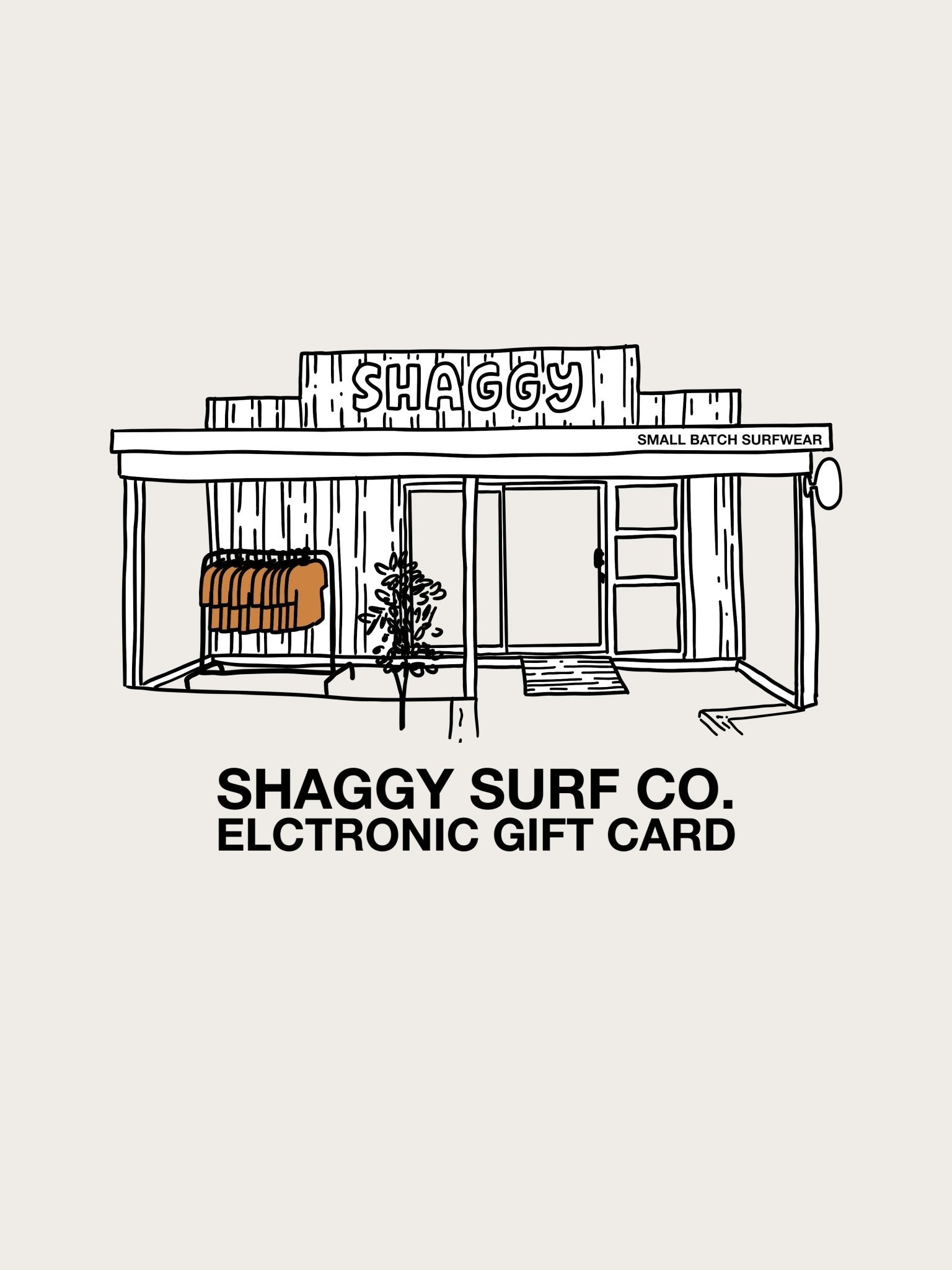 ELECTRONIC GIFT CARD - Shaggy