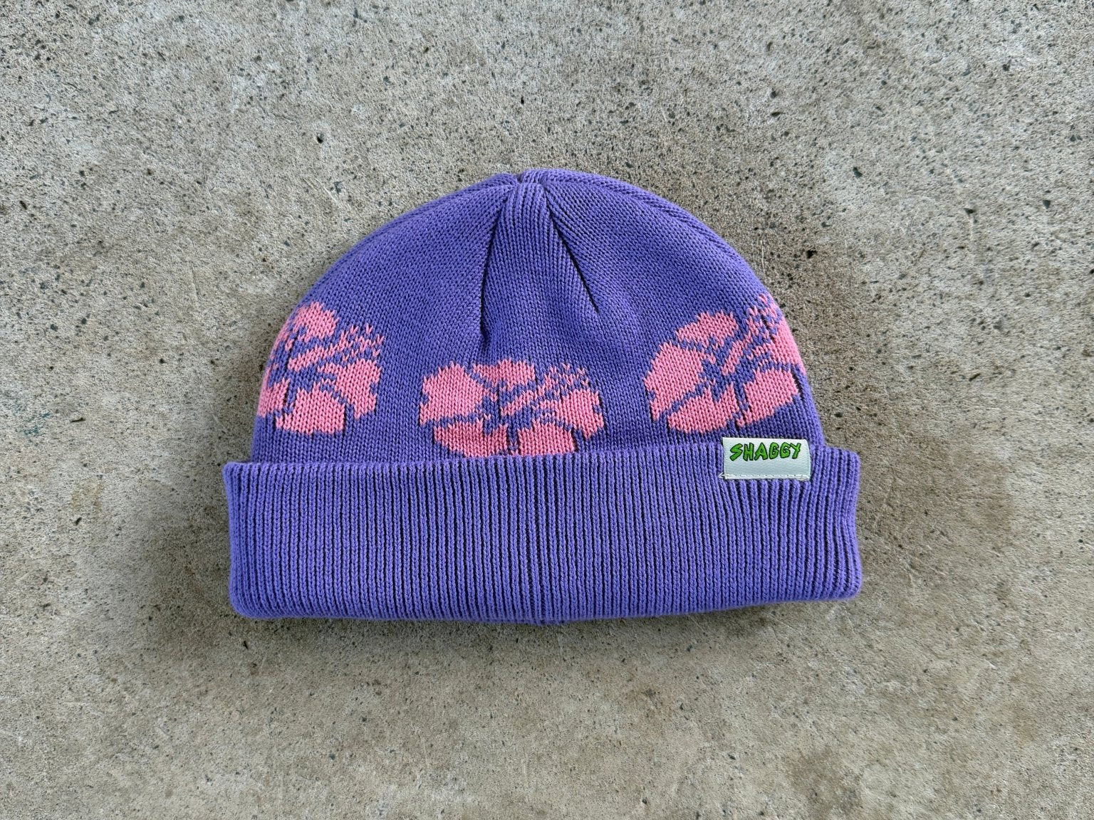HIBISCUS BEANIE - Shaggy