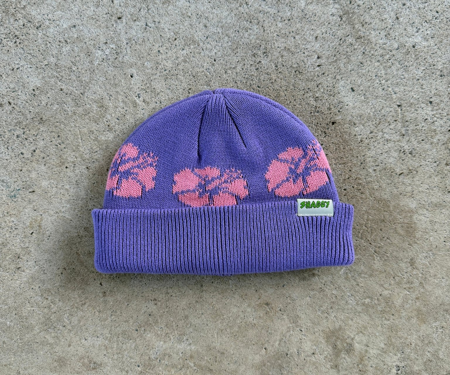 HIBISCUS BEANIE - Shaggy
