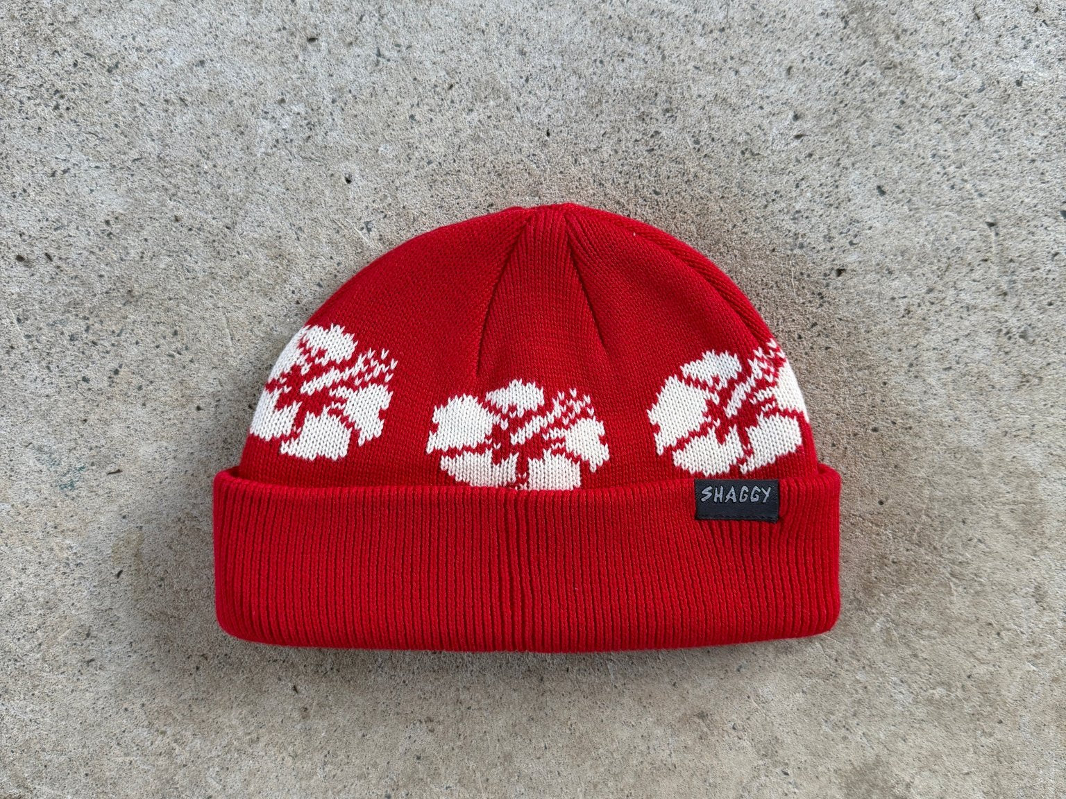 HIBISCUS BEANIE - Shaggy