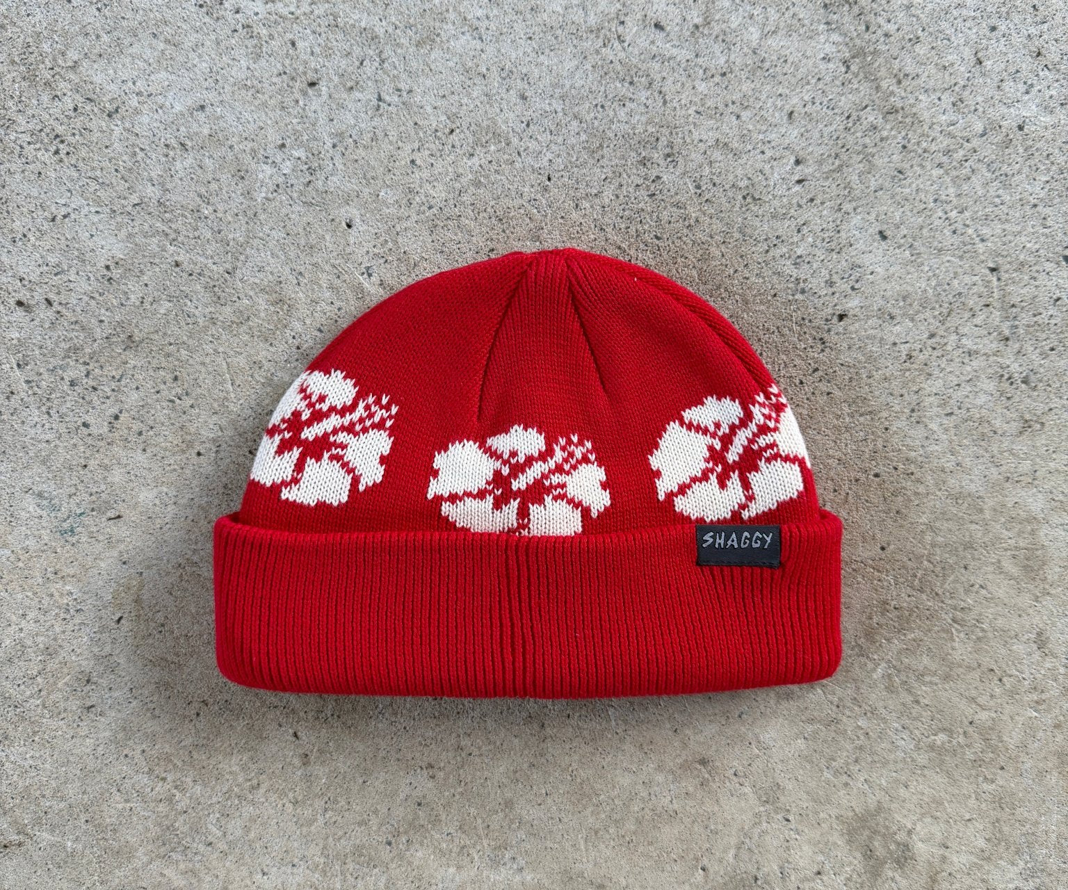 HIBISCUS BEANIE - Shaggy