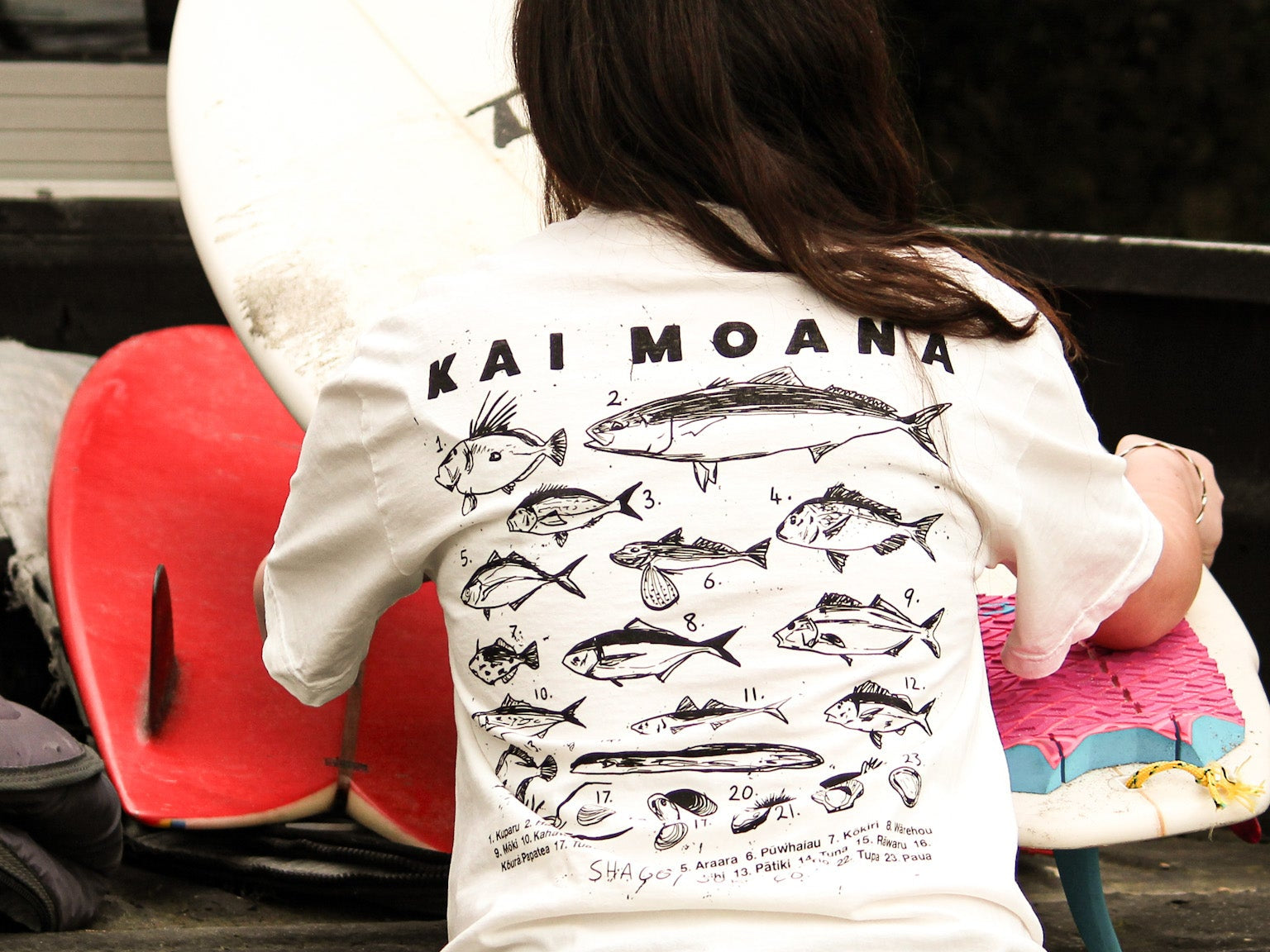 KAI MOANA T - SHIRT - Shaggy