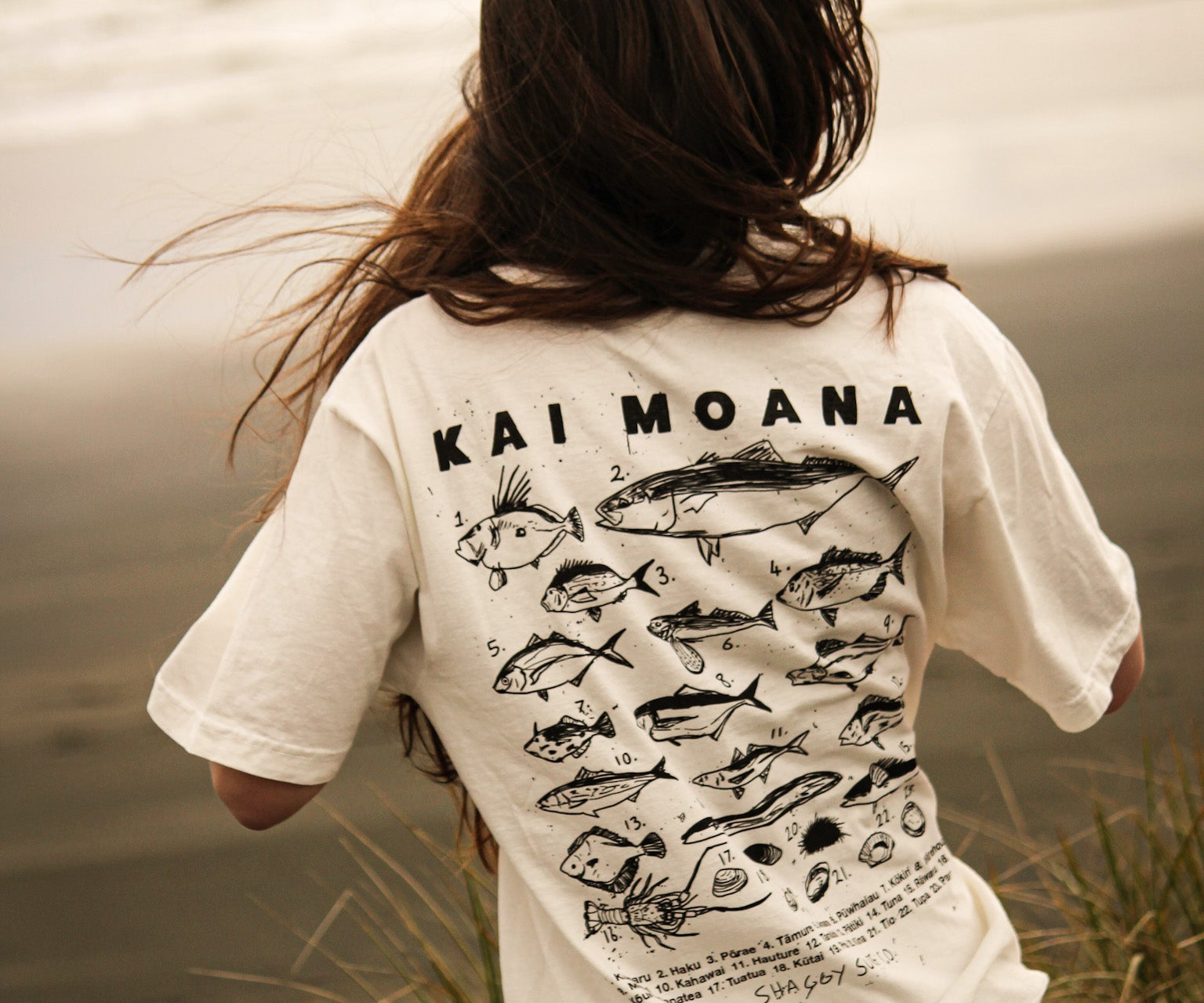 KAI MOANA T - SHIRT - Shaggy