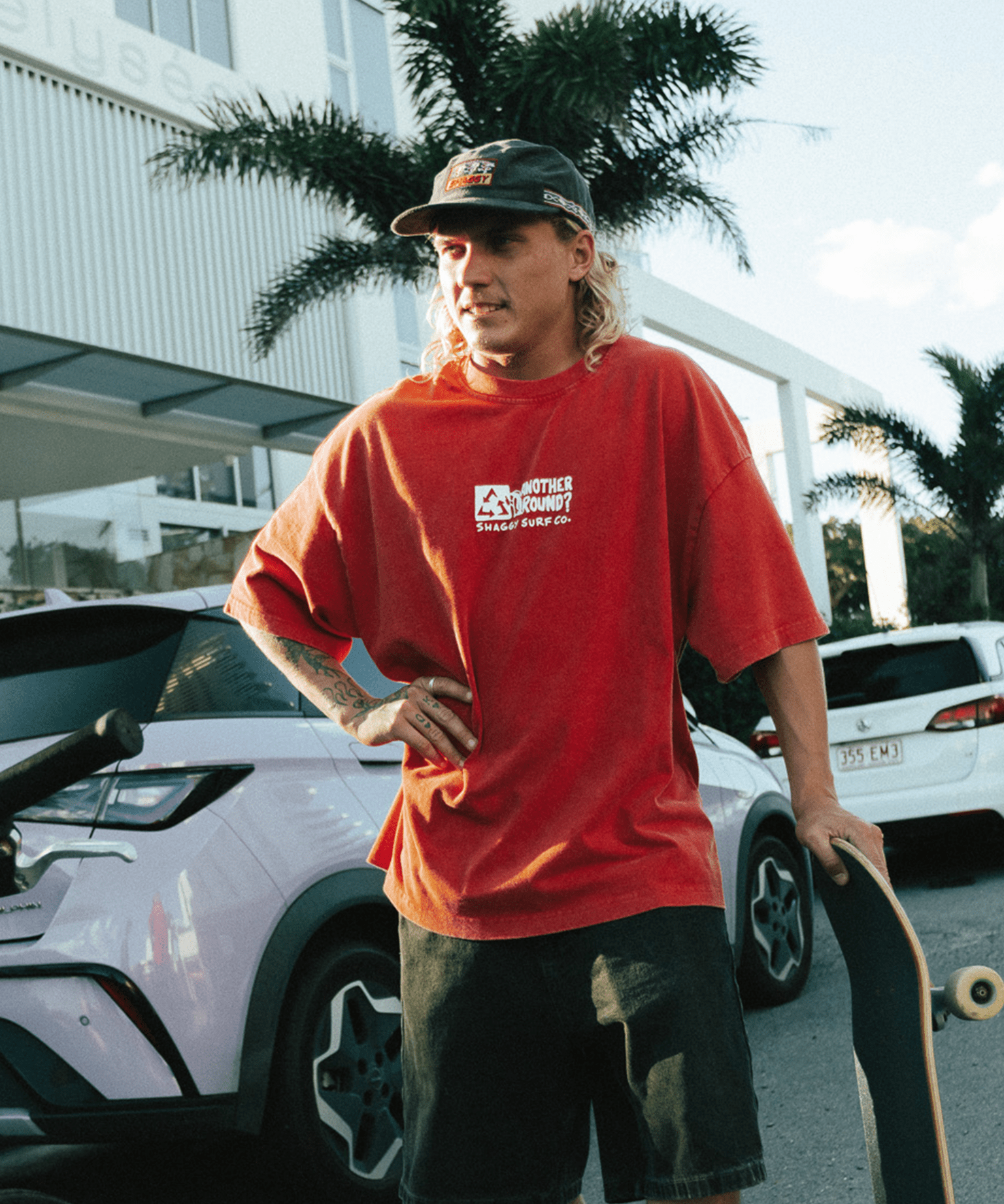 RECYCLER BOX TEE - Shaggy