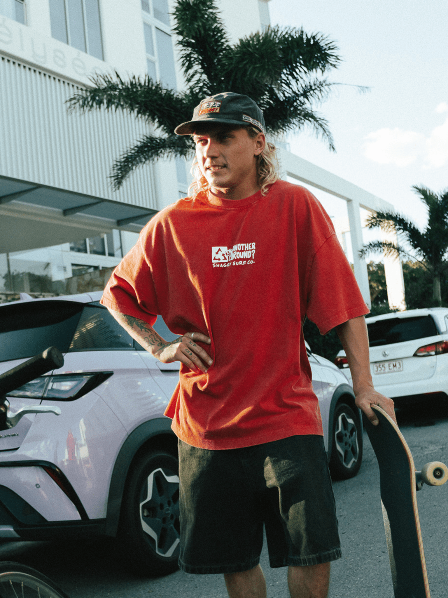 RECYCLER BOX TEE - Shaggy
