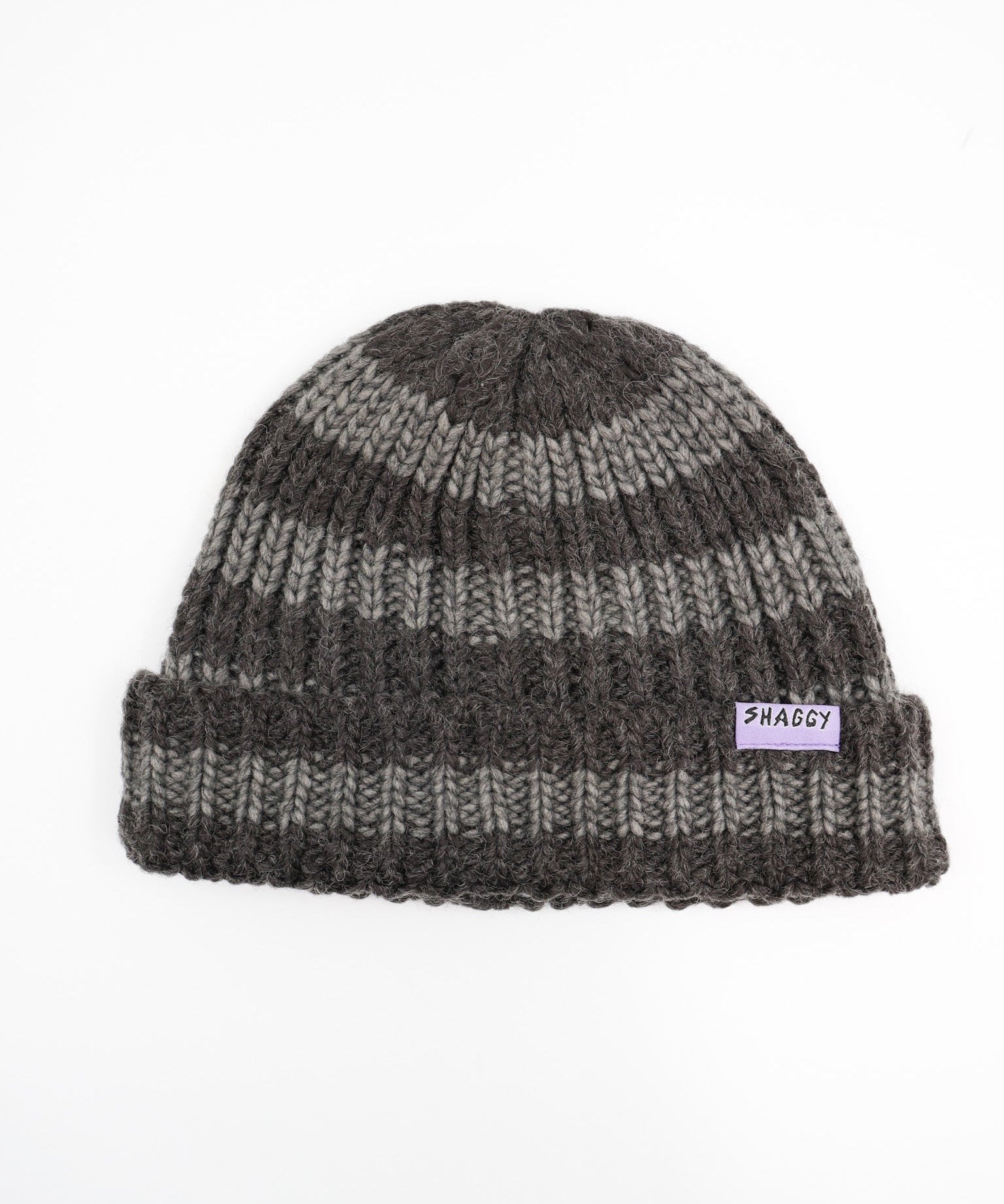 STRIPE BEANIE - Shaggy