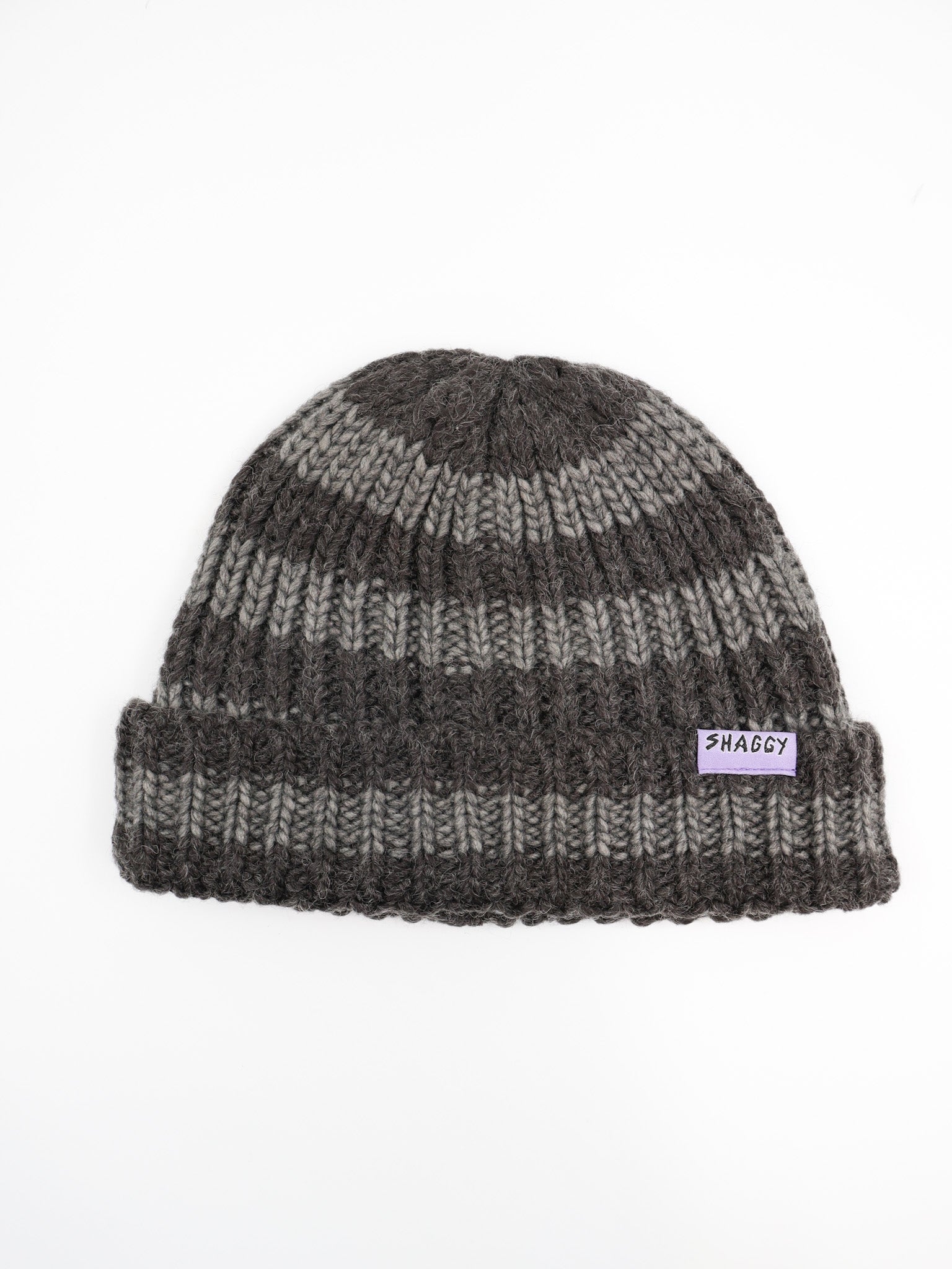 STRIPE BEANIE - Shaggy