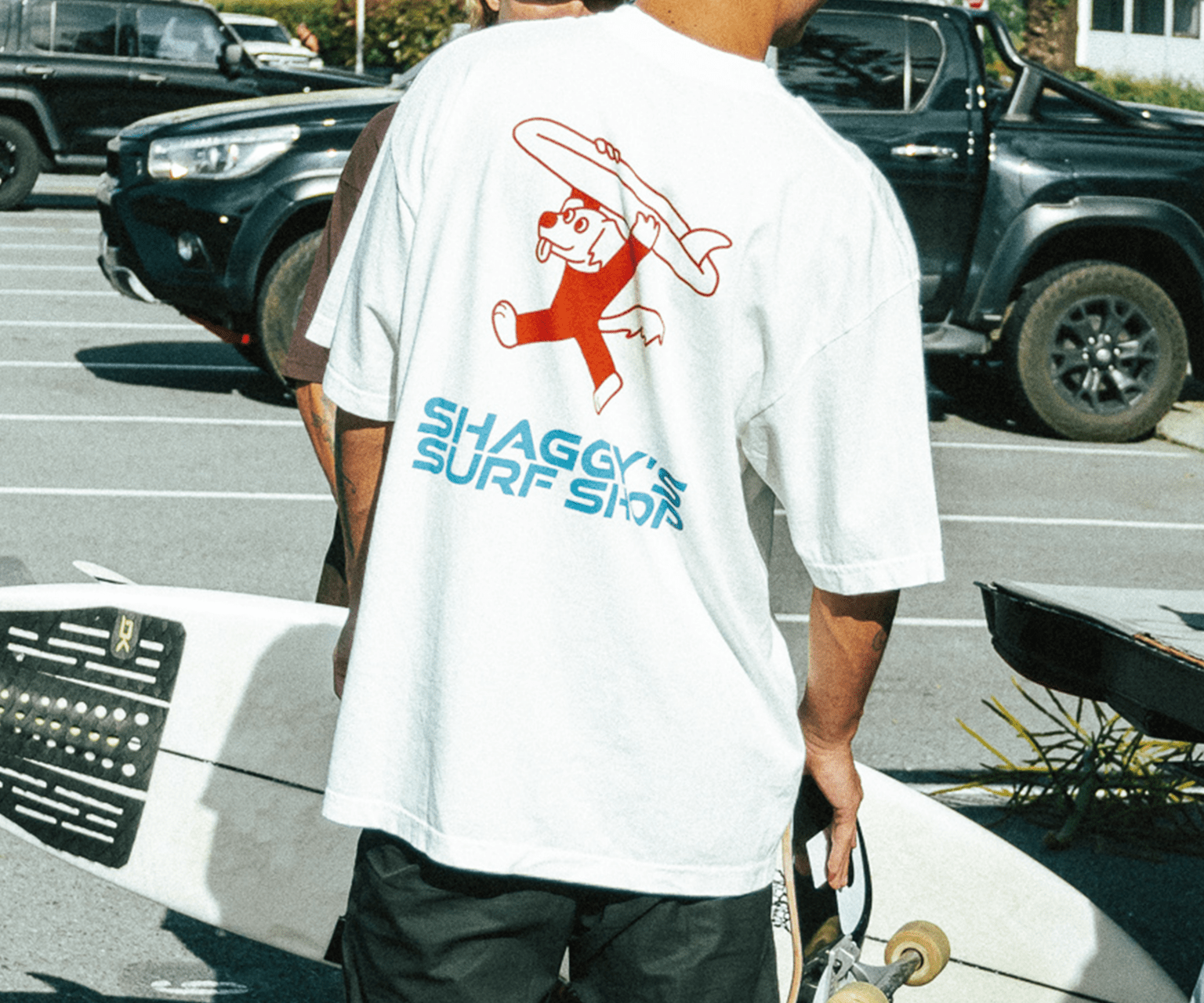 SURF SHOP T - SHIRT - Shaggy