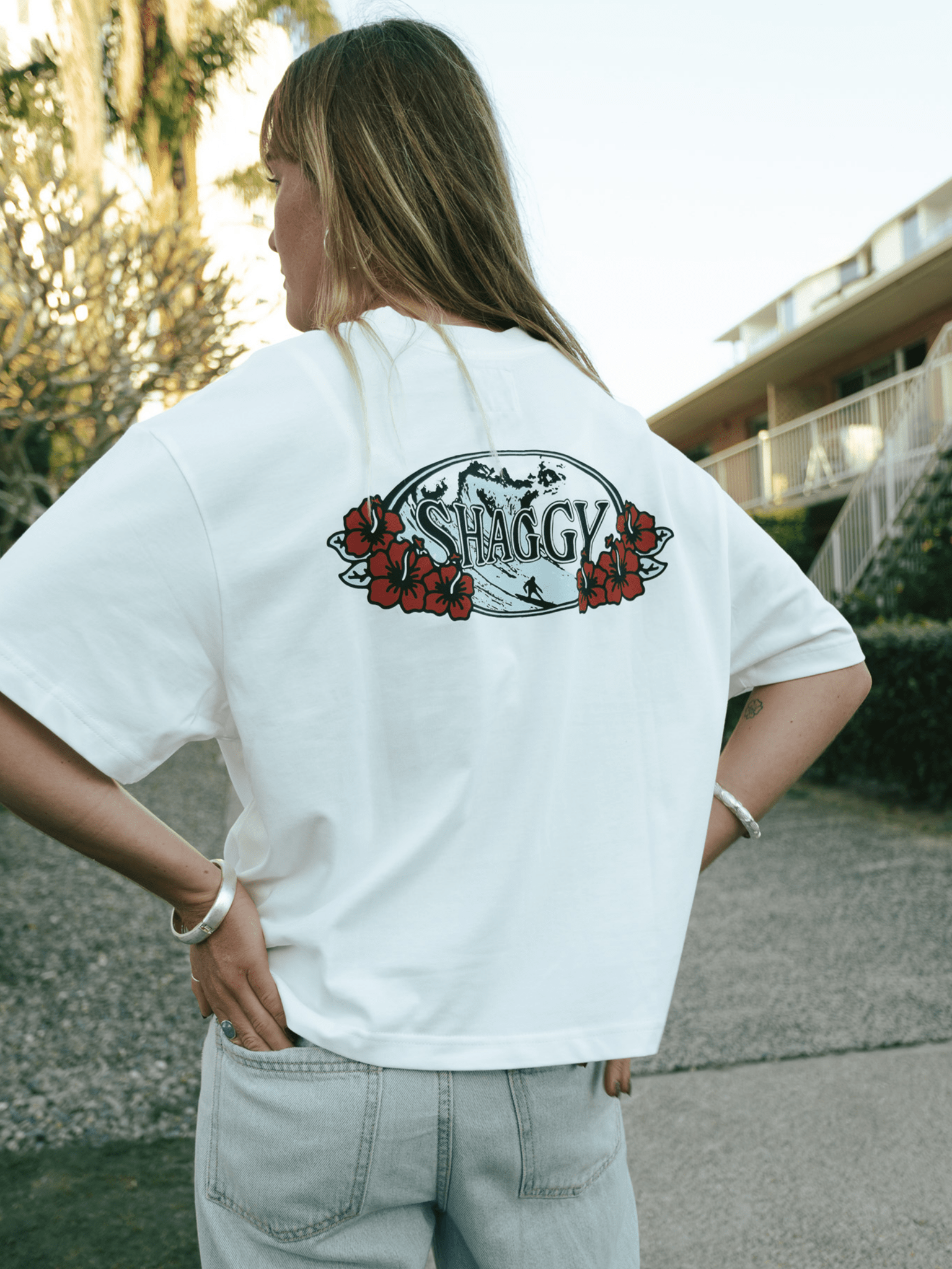SWELL WOMENS TEE - Shaggy